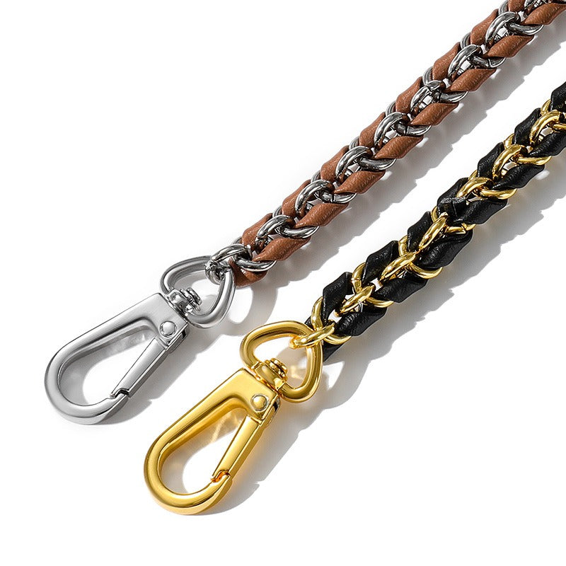 Genuine Leather Chain Strap for LV Vanity bag