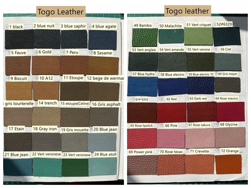 Handmade Togo leather Clochette/ Key holder