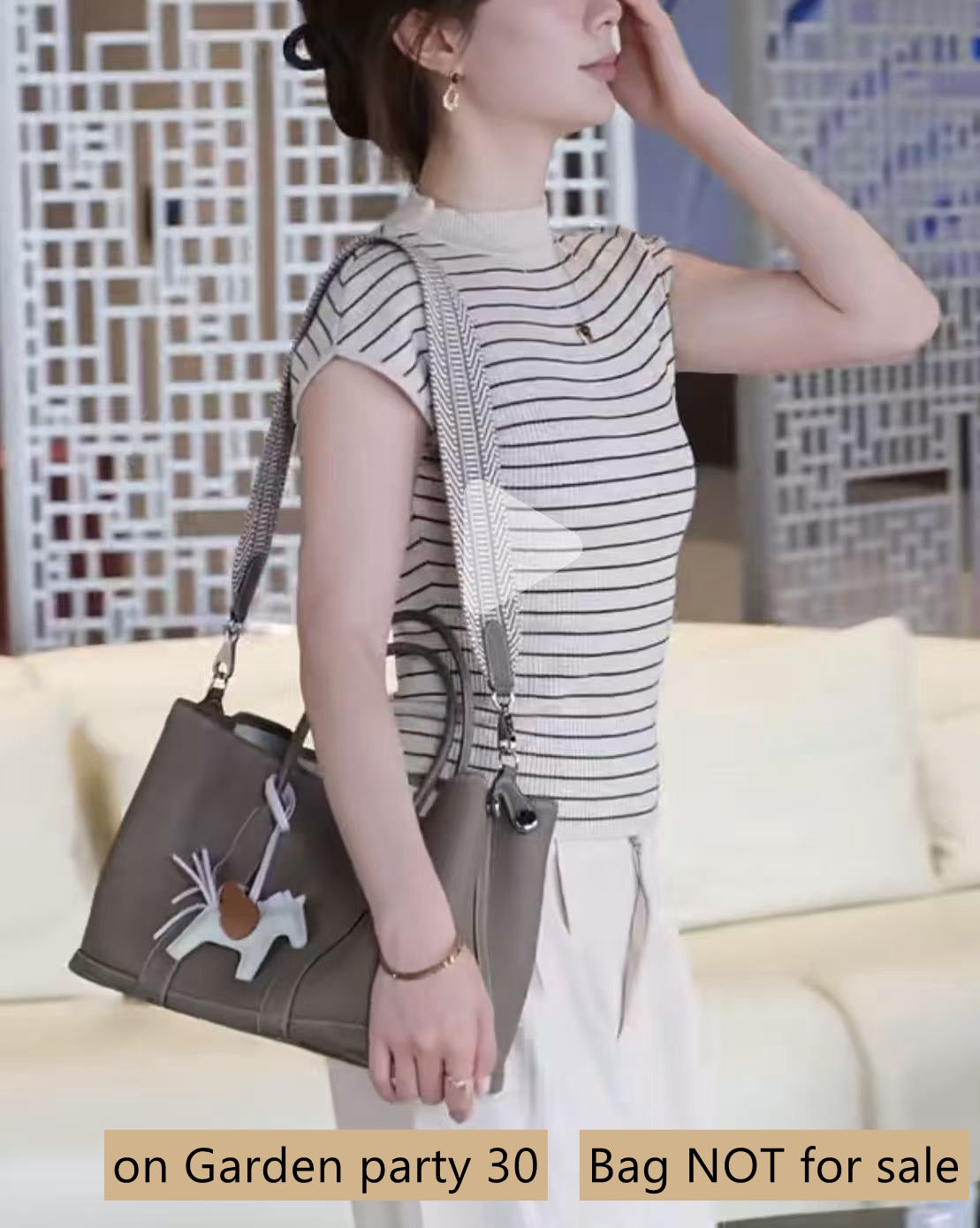 Togo-Leder-Ringverbinder/Schutz für Birkin/Kelly/Garten