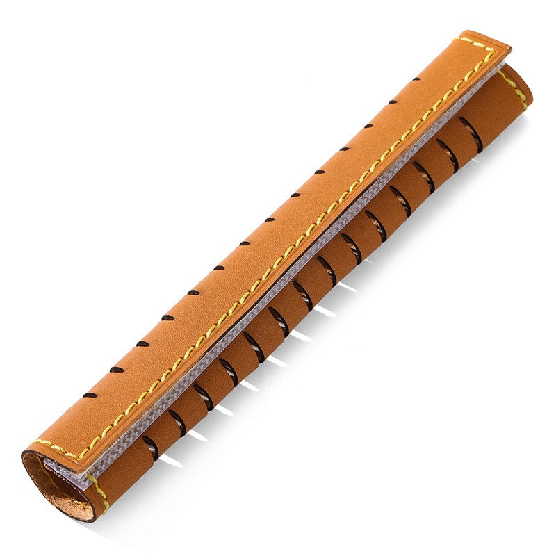 Vachetta Leather Handle Protector for round handles: Speedy, Alma, Keepall Strap Cover