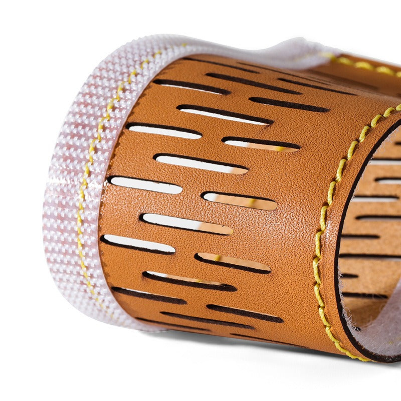 Vachetta Leather Handle Protector for round handles: Speedy, Alma, Keepall Strap Cover