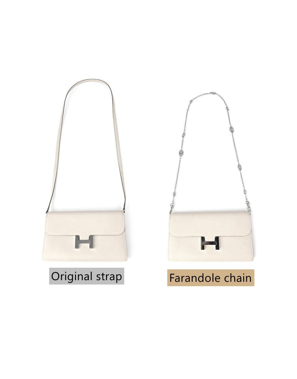 Bracelet en cuir Epsom + kit de conversion pour Constance Slim/Roulis Slim