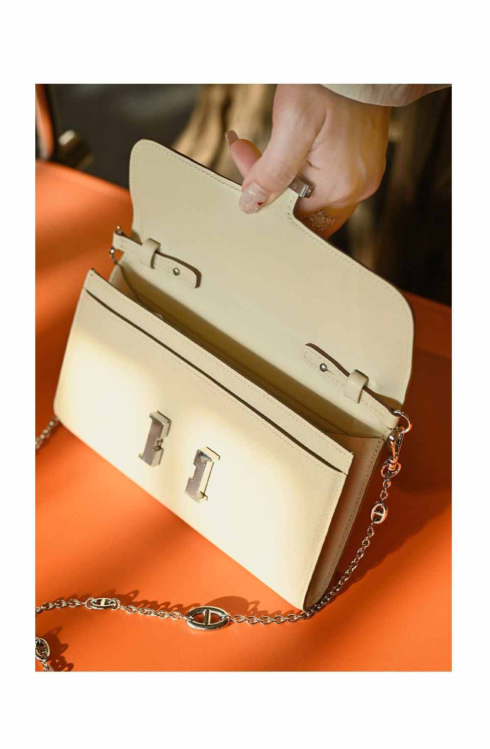 Bracelet en cuir Epsom + kit de conversion pour Constance Slim/Roulis Slim