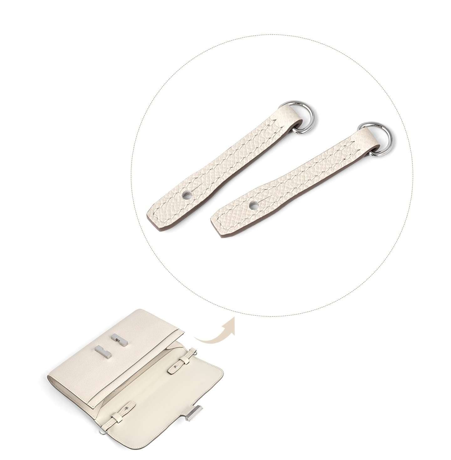 Bracelet en cuir Epsom + kit de conversion pour Constance Slim/Roulis Slim