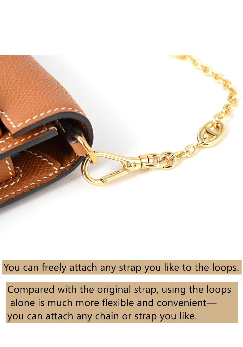 Epsom-Lederarmband + Umrüstsatz für Constance Slim/Roulis Slim