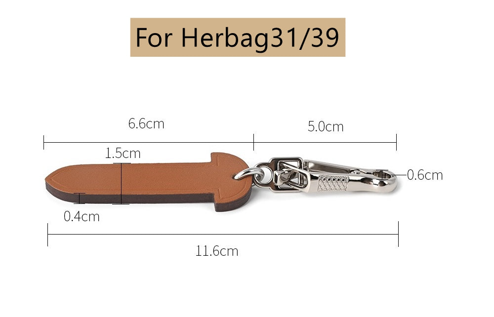 Maßgeschneiderter Swift-Schultertaschengurt/Umhängegurt aus Leder für Herbag
