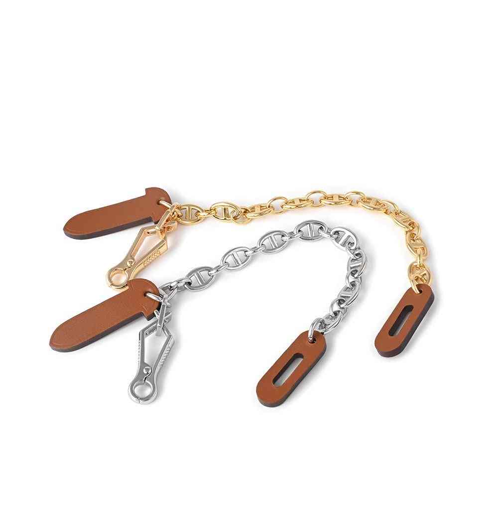 Leather Plug Clasp Lock For Herbag 20/31/39, FARANDOLE chain