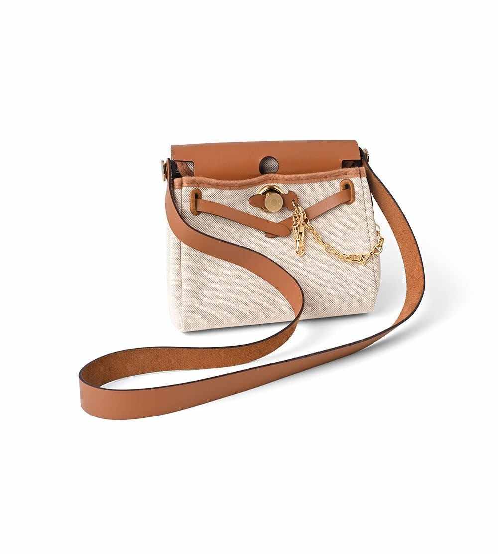 Leather Plug Clasp Lock For Herbag 20/31/39, FARANDOLE chain
