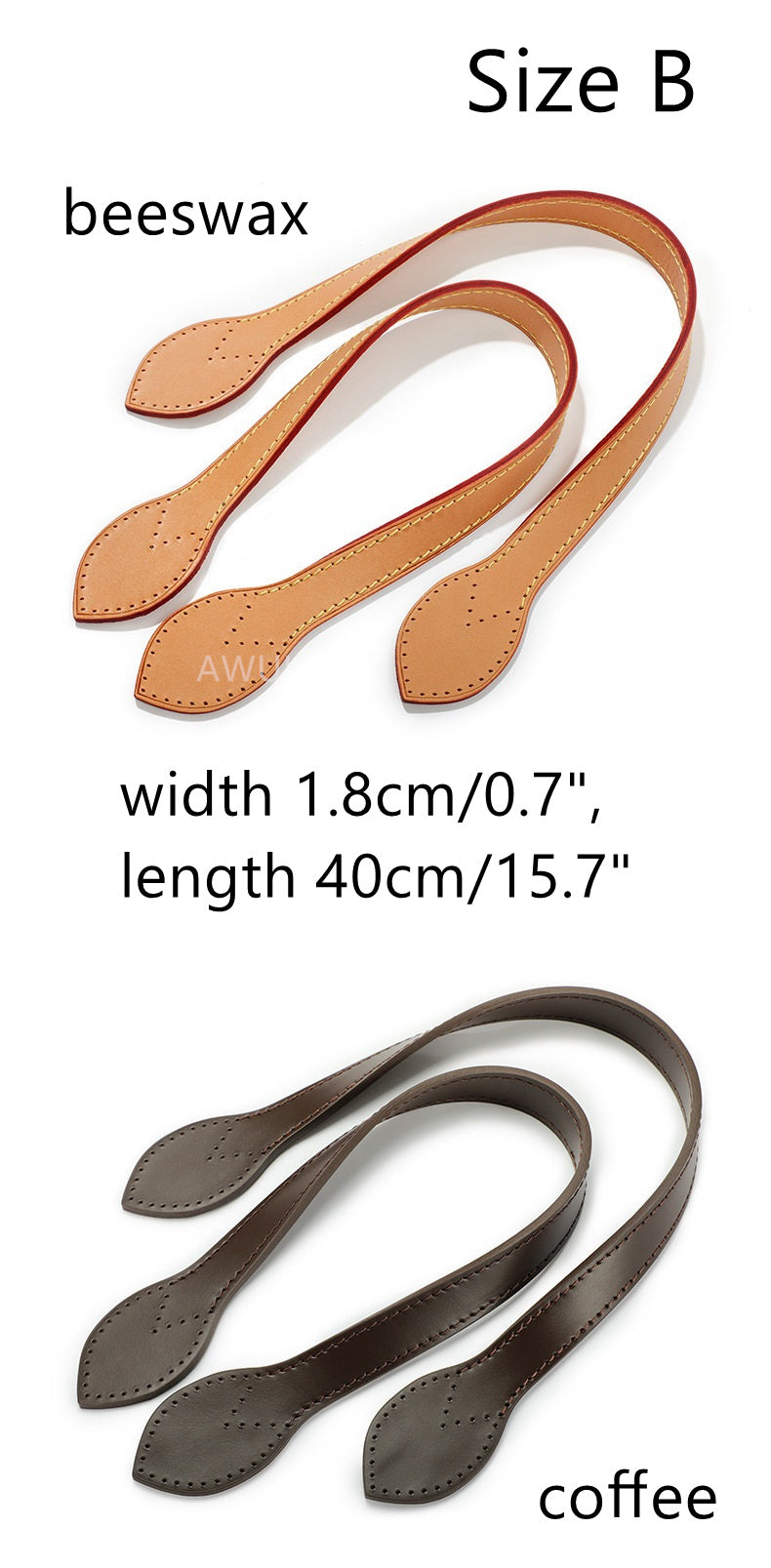 Vachetta Leather Shoulder Strap Repair Kit for Neverfull PM/MM/GM - Awulook