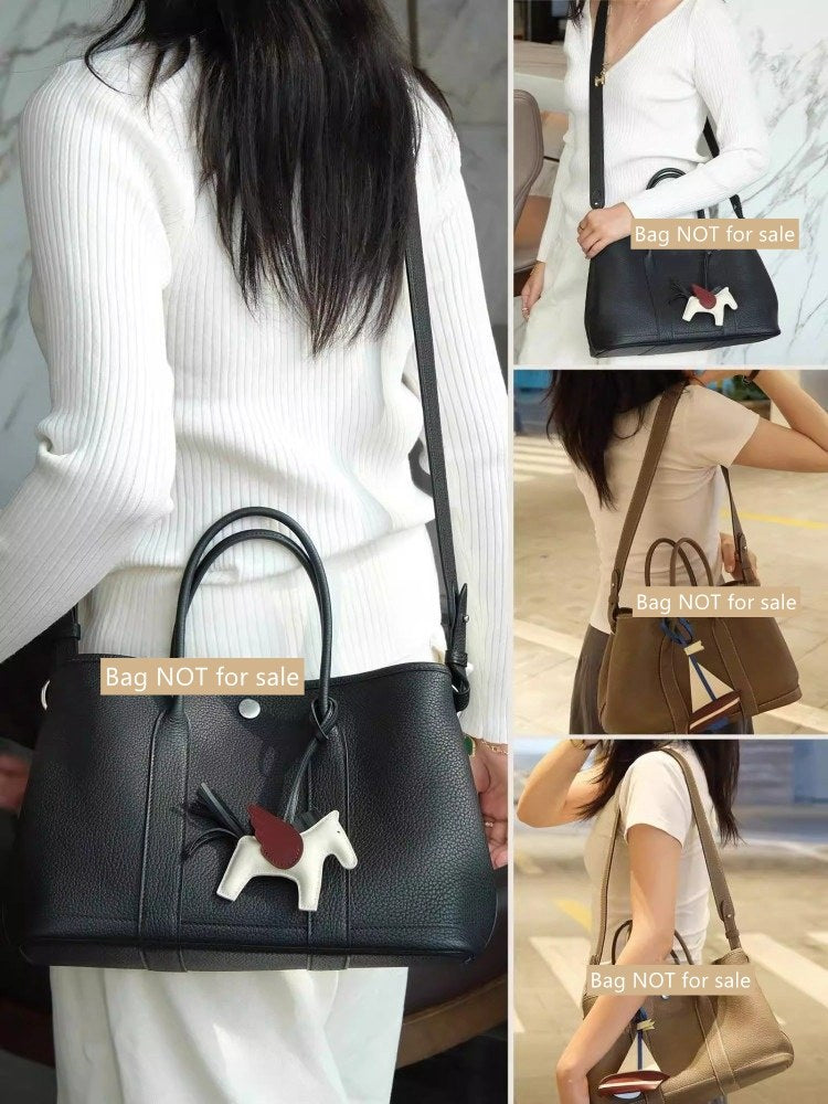 Customized Leather Shoulder Strap for Garden Party