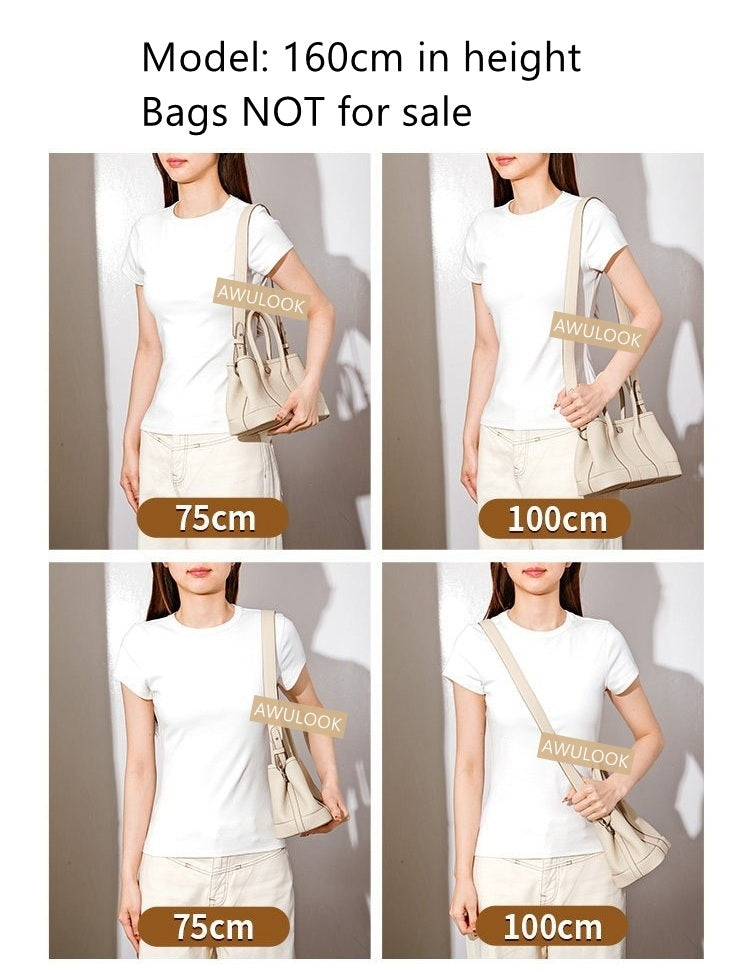 Customized Leather Shoulder Strap for Garden Party