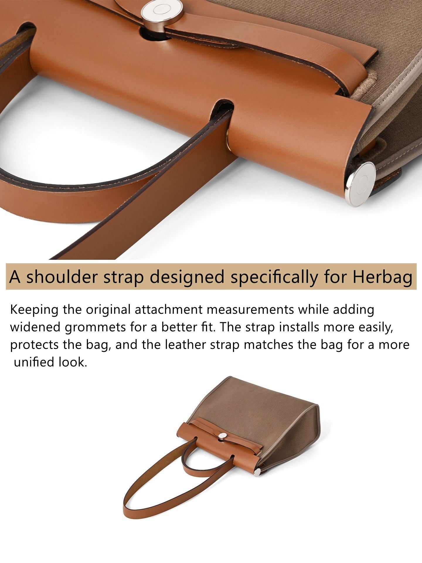 Leather Strap for Herbag31