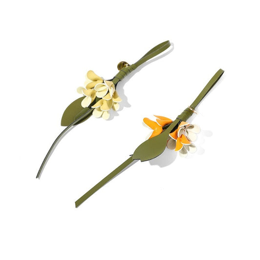 LOEWE Leather Flower bag charm