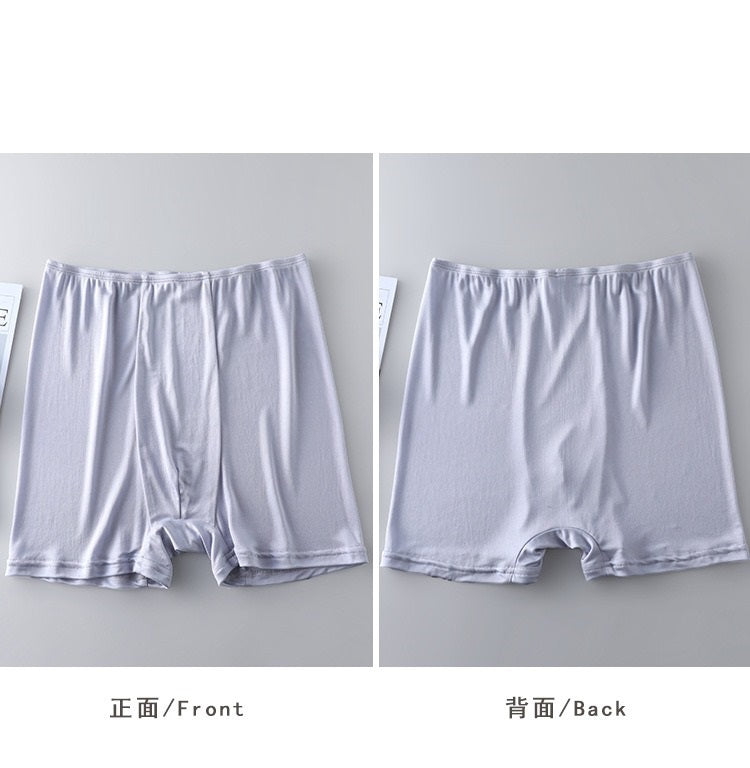 Men's 100% 6A Grade Silk Boxer, High waist