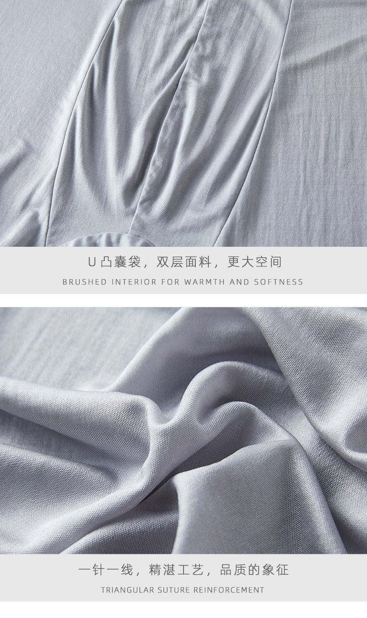 Men's 100% Knit Silk Boxer