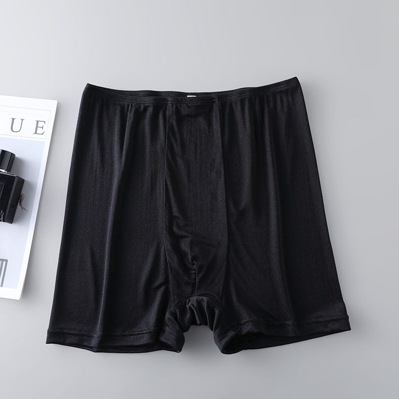 Men's 100% 6A Grade Silk Boxer, High waist
