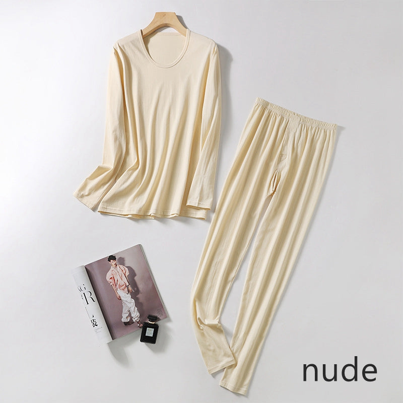 Men Mulberry Silk Cotton Thermal underwear/Leggings - Awulook