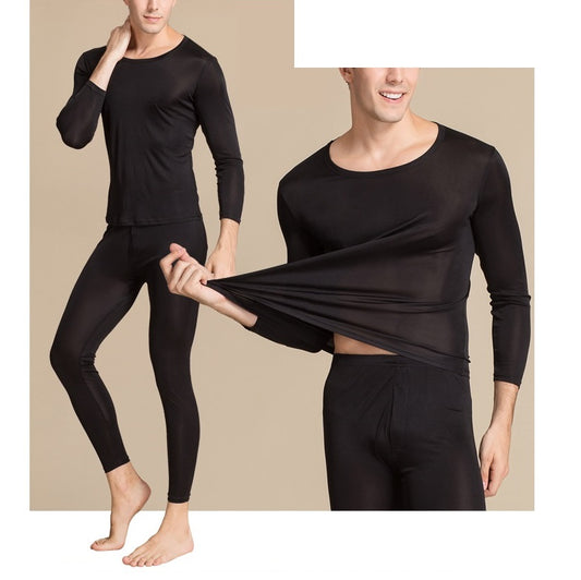 Men Mulberry Silk Cotton Thermal underwear/Leggings