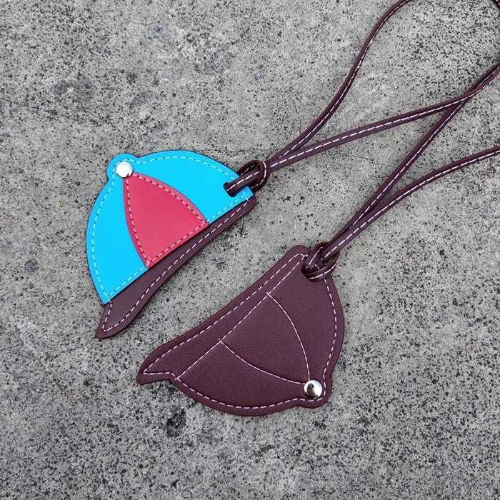 Riding Hat Bombe Bag charm