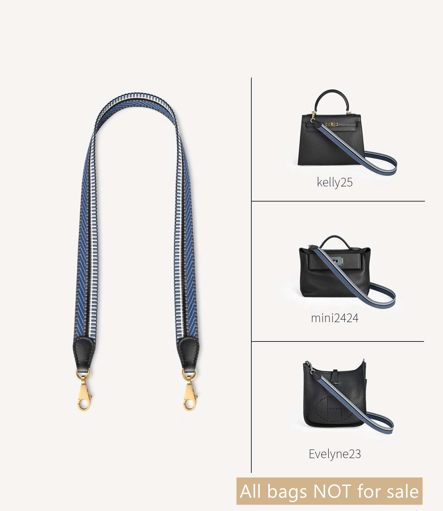 Sangle Cavale 25mm Bag Straps-New patterns