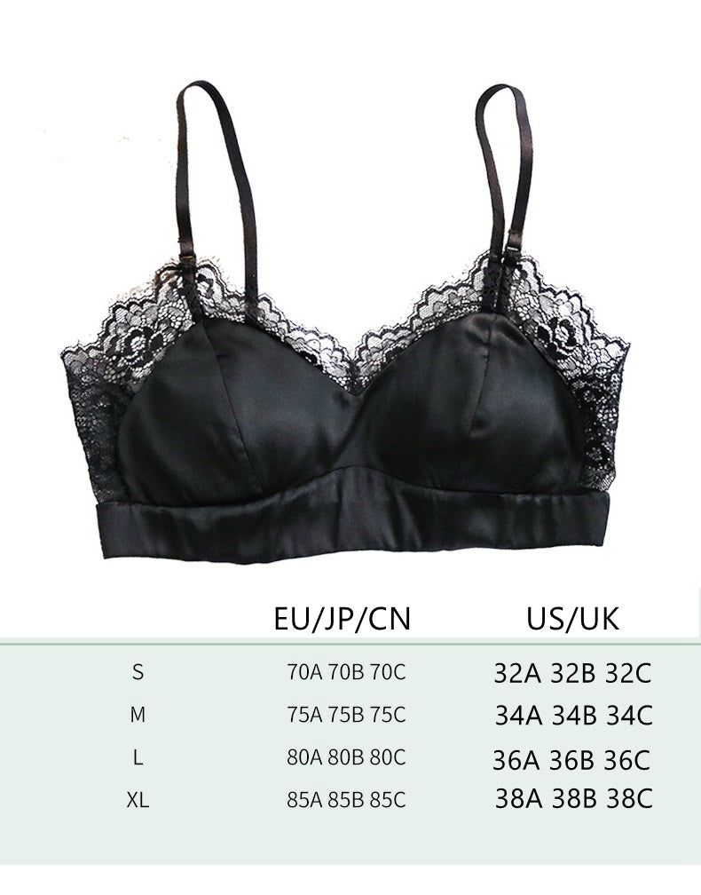 French Style Silk Lace bra/Pantie - Awulook
