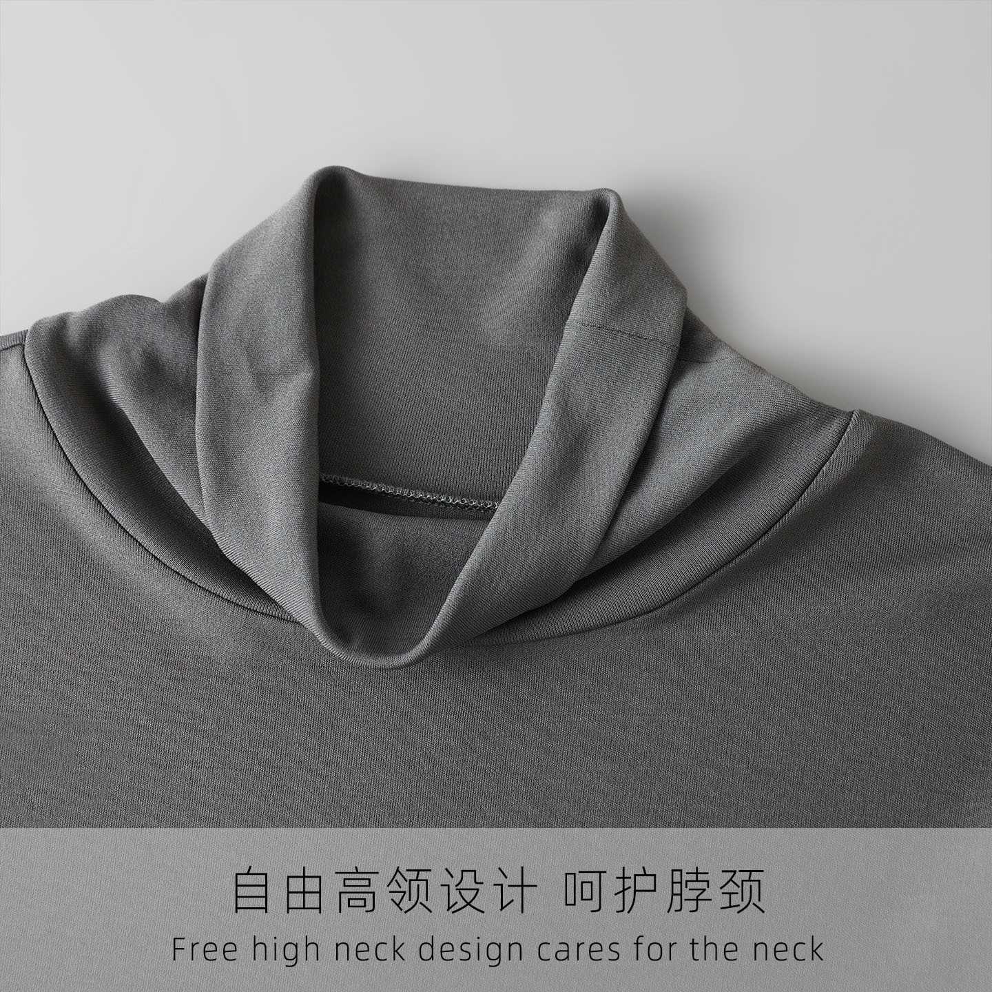 Women 100% Mulberry Silk Turtleneck Base Layer