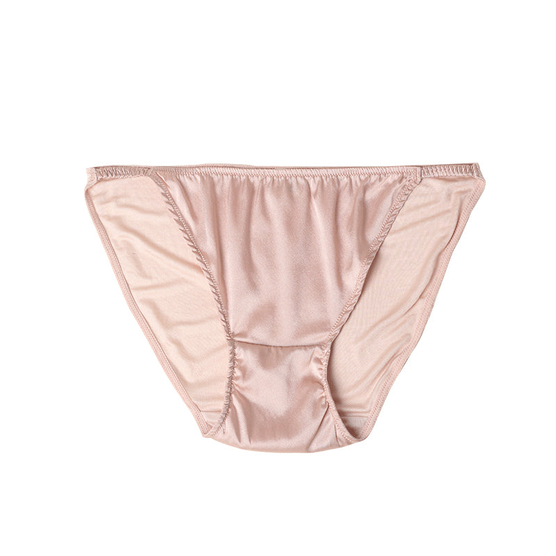 Women 100% Silk Bikini Underwear