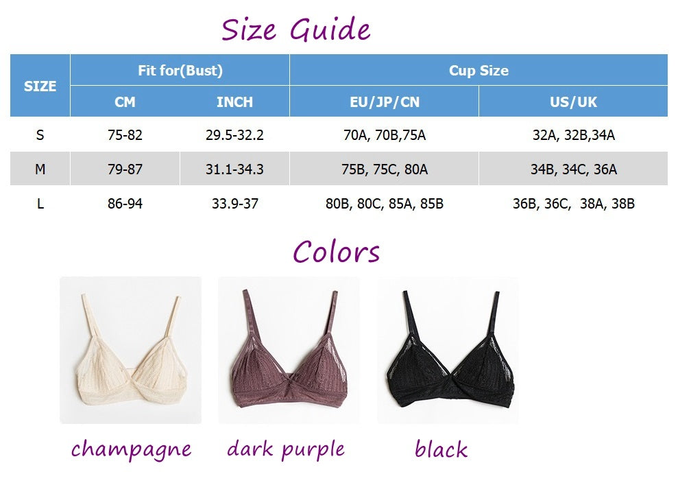 Women Silk Lace bra/pantie/set