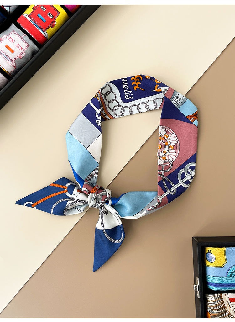 Silk Twilly，86cm× 5cm