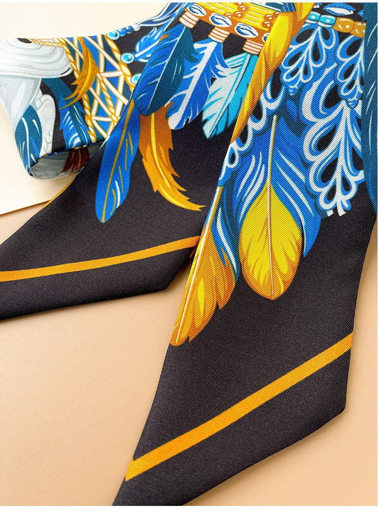 Silk Twilly，86cm× 5cm