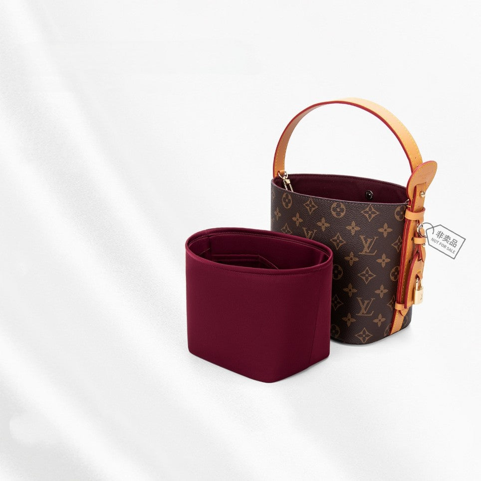 Bag Organizer Insert for All in BB/MM/GM, Acetate Satin