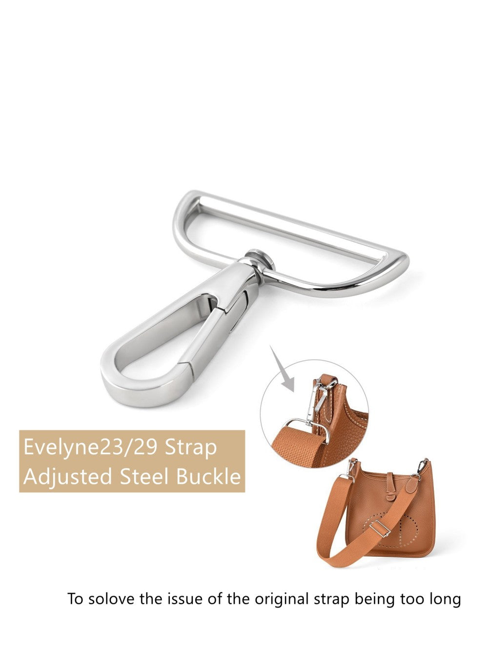 Stainless Steel Hook Buckle for Evelyne 23/29