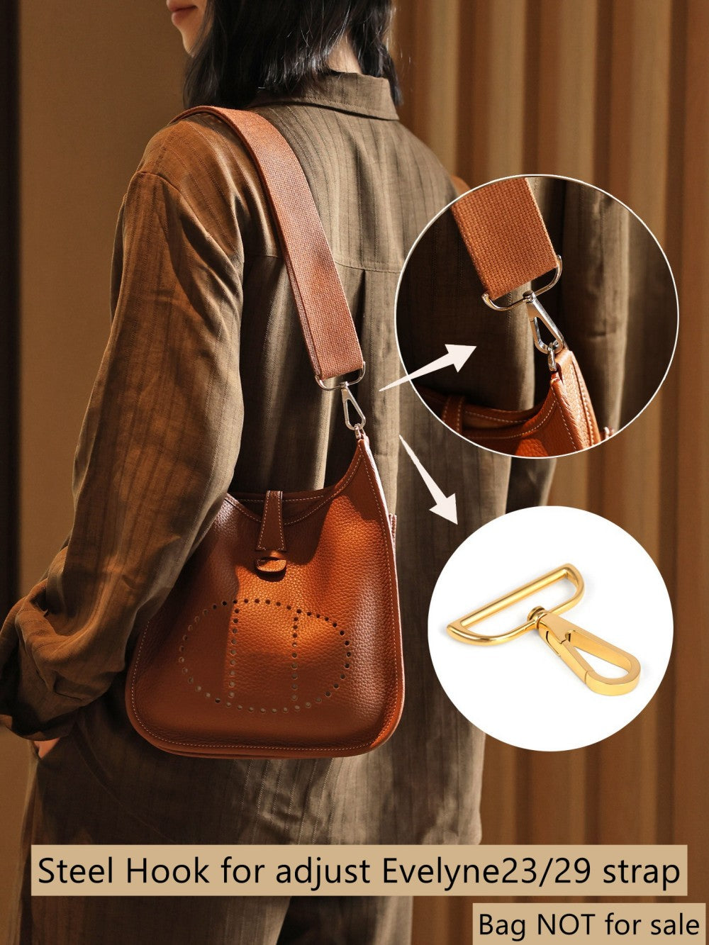 Stainless Steel Hook Buckle for Evelyne 23/29