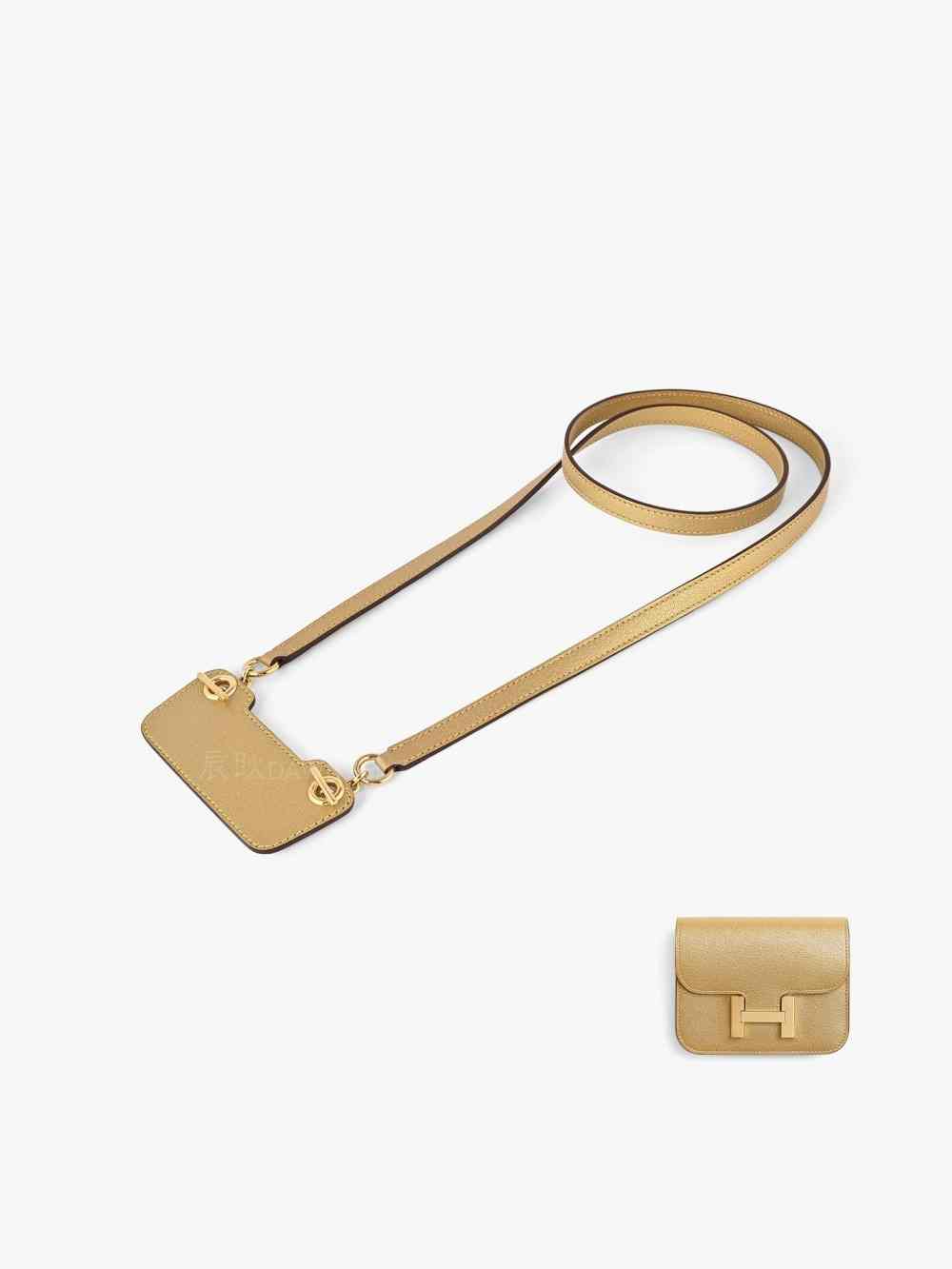 Bracelet en cuir Epsom + kit de conversion pour Constance Slim/Roulis Slim