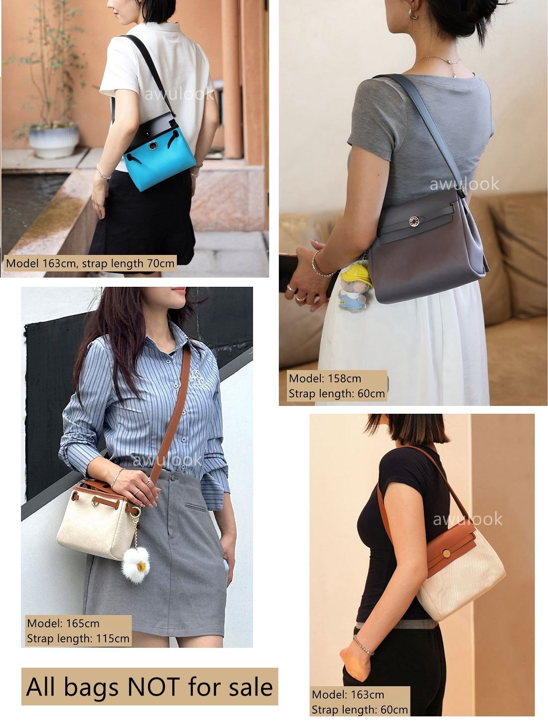 Sangle de sac à bandoulière en cuir Swift personnalisée/sangles de bandoulière pour Herbag
