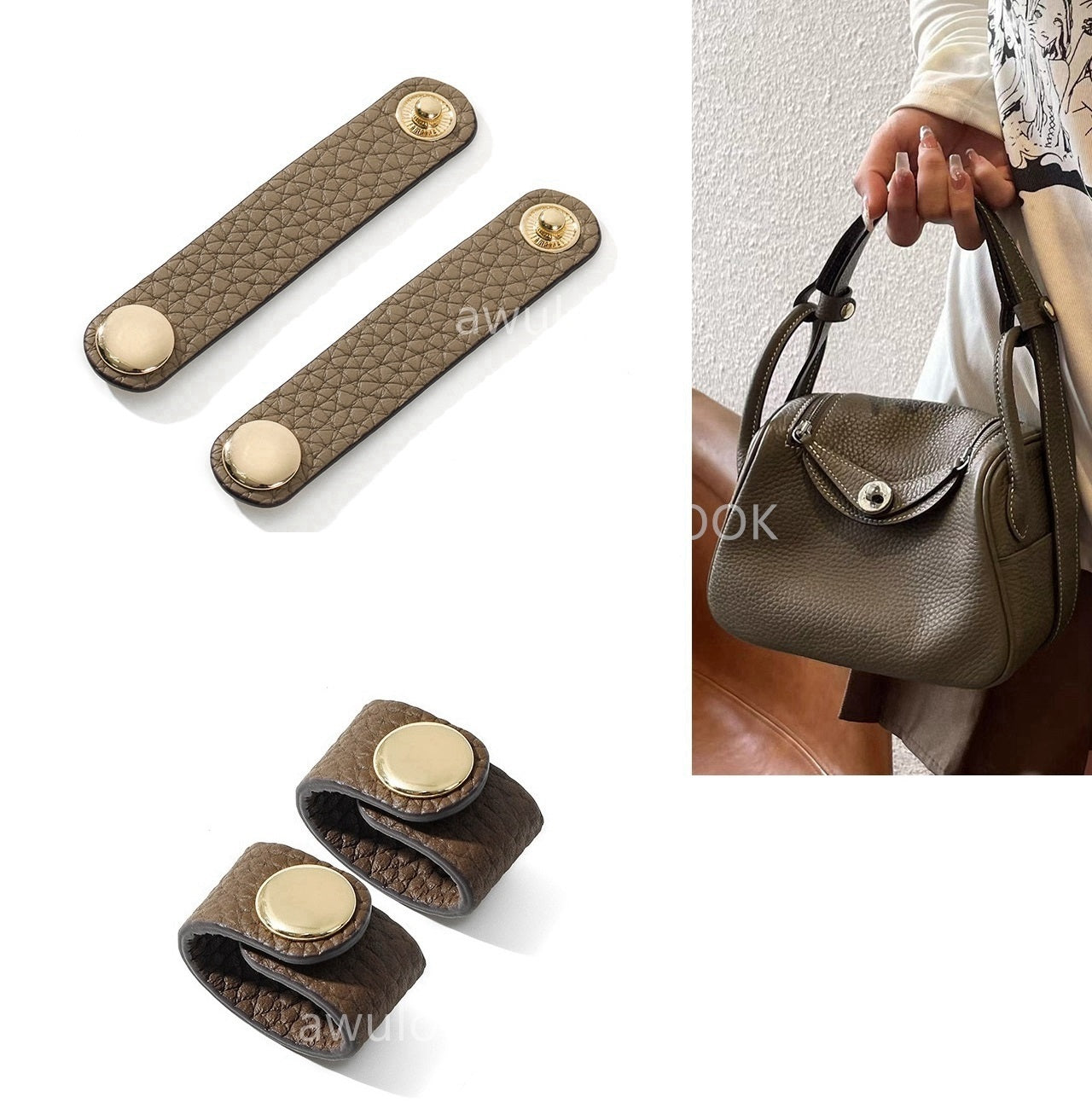 Togo Leather Strap Adjust Buckle for mini Lindy
