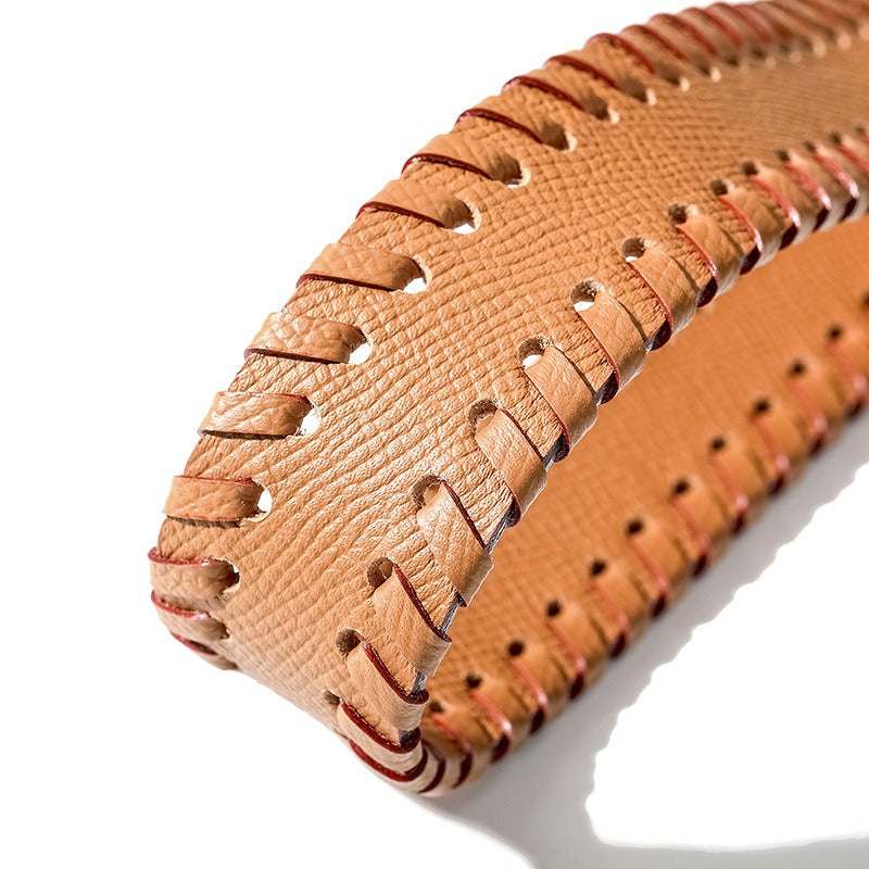 Tressage bag strap, Epsom leather