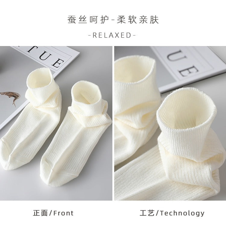 Women Silk Socks for Winter
