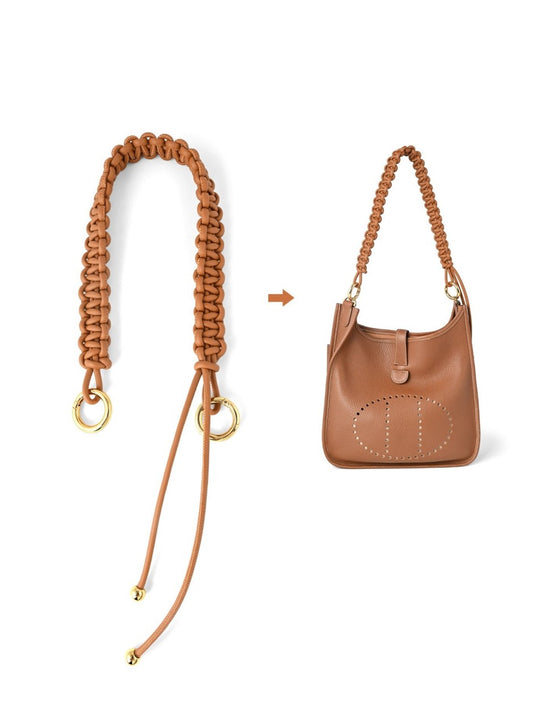 Hand Braided Leather Strap for Evelyne/Kelly/Jypsiere