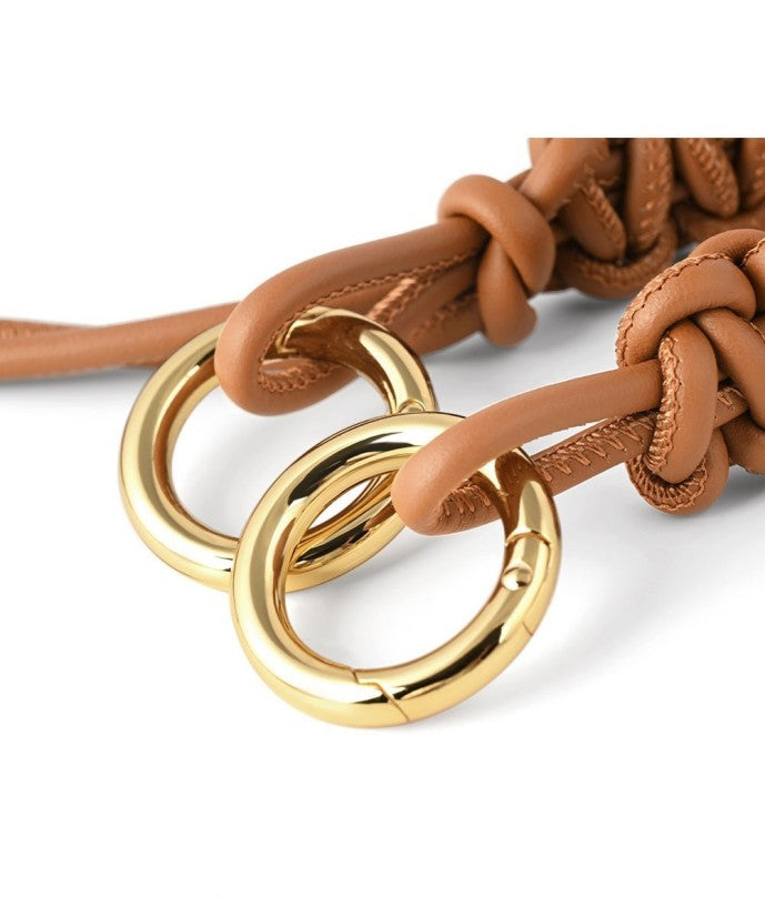 Hand Braided Leather Strap for Evelyne/Kelly/Jypsiere