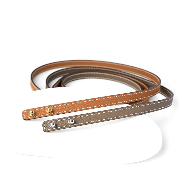 Bandoulière/bretelles en cuir personnalisées