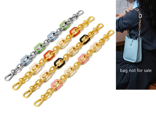 Enamel Chain Handle/Shoulder Strap for Evelyne/Capucines BB