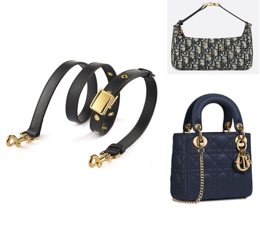 Shoulder/ Crossbody Strap for Dior Lady bag/Travel Pouch