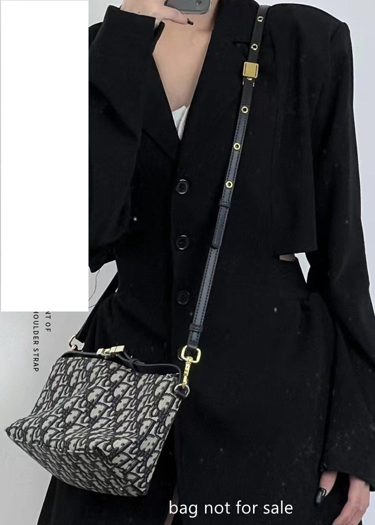 Shoulder/ Crossbody Strap for Dior Lady bag/Travel Pouch