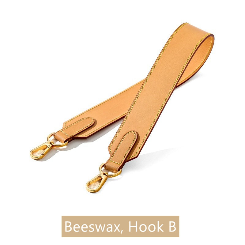Bandoulière en cuir Vachetta élargie de 4 cm pour Neverfull/Neo NM/BB