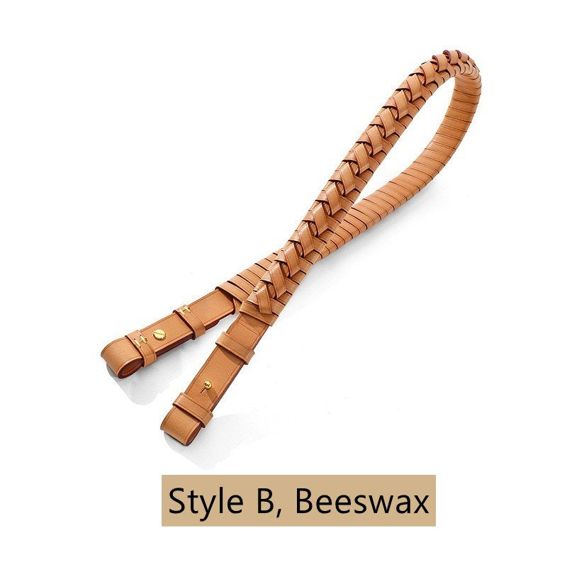 Hand Braided Leather Strap for Evelyne/Kelly/Jypsiere