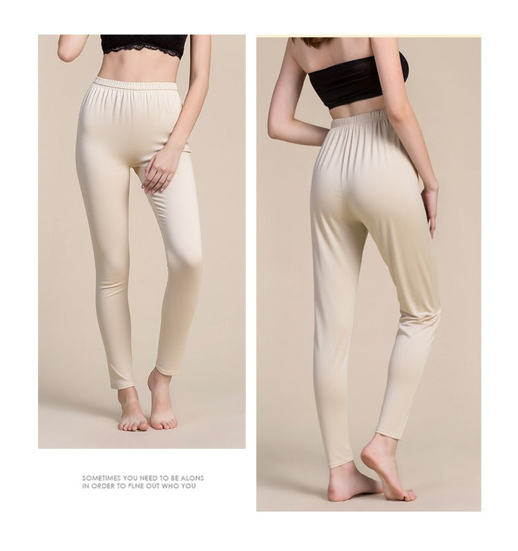 Women Silk Cotton Thermal underwear/Leggings