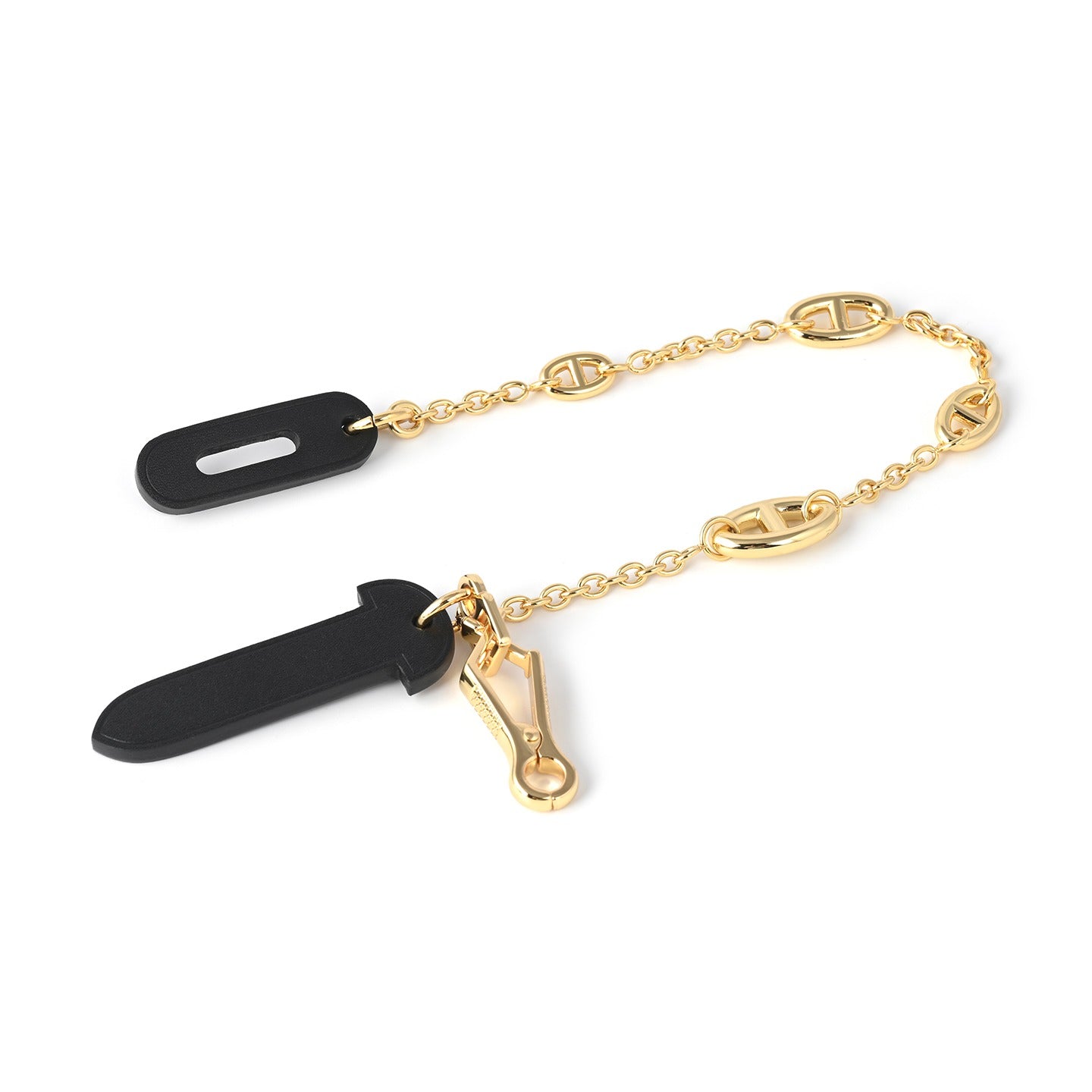 Leather Plug Clasp Lock For Herbag 31/39/Mini herbag, with FARANDOLE chain