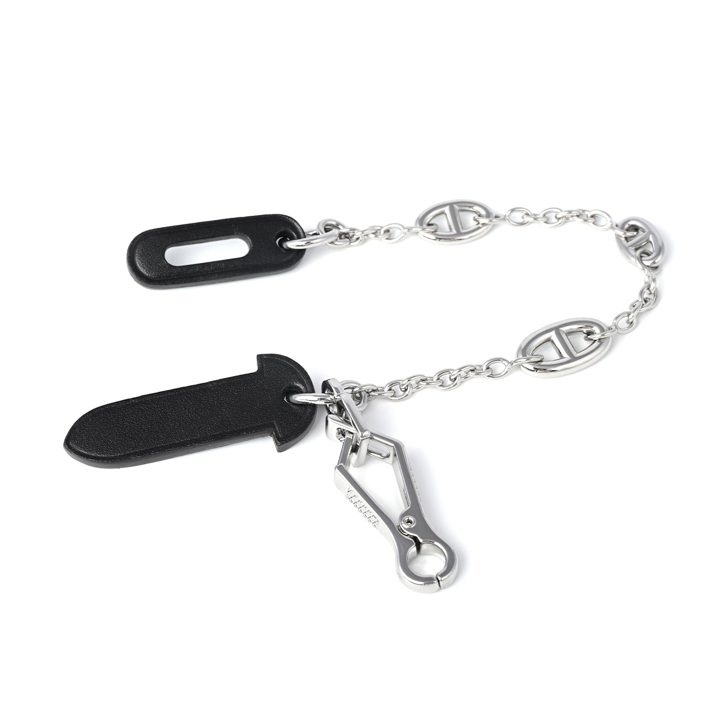 Leather Plug Clasp Lock For Herbag 31/39/Mini herbag, with FARANDOLE chain