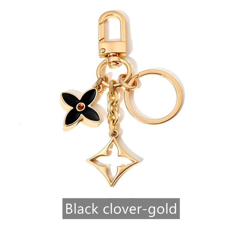 Blooming Flowers Chain Bag Charm/ Keychain